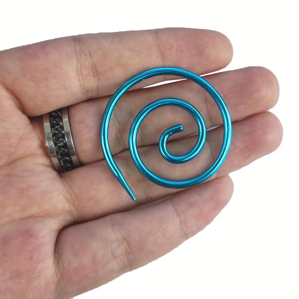 Spiral Cable Needle, Handmade Knitting Tool, Round Spiral Needle Household Knitting Needles Sewing Tools Perfect for Crochet Project