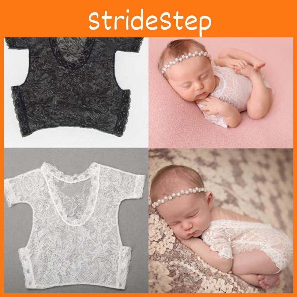 Infant Newborn Baby Girls Floral Lace Romper Bodysuit Jumpsuit Clothes Outfit