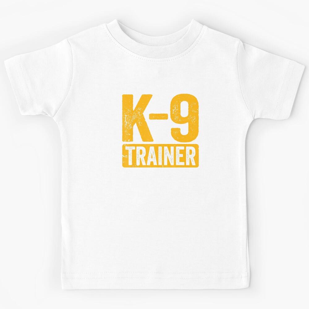 K9 Trainer Police Dog Handler Training Kids T-Shirt 170