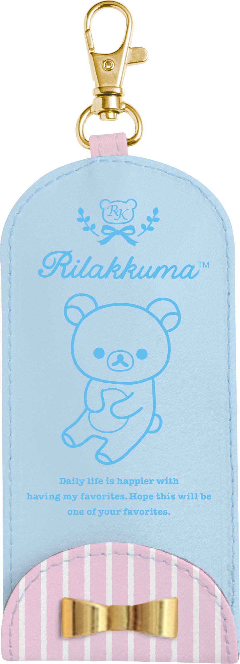 San-X Rilakkuma Кейс для ключей на выдвижном шнурке CK64501