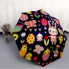 1pc Easter Eggs, Bunny Automatic Opening and Closing Folding Umbrella with 8 Iron Ribs - Portable, Foldable for Travel Yy251124108