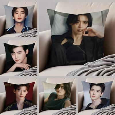 Actor Handsome LLee Jong SSuk Cushion Cover Throw Pillow Cover Hidden Button Durable Polyester Chair Cushion