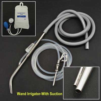 1 Satz Zahnimplantat-Chirurgiestab-Irrigator mit Absaugset, Implantat-Saugschlauch, autoklavierbarer Aspirator-Saugschlauch