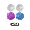 4Pcs TPR Dryer Ball Reusable Laundry Ball Washing Machine Drying Fabric Softener Ball for Home Clothe Cleaning Tool Accessrices