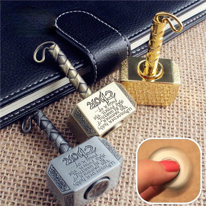 Fidget Spinner Toys Hammer Metal Desk Toys Kids Adults Autism Relieves Stress Relief Gift  Antistress Edc Anti-stress Spiner Toy