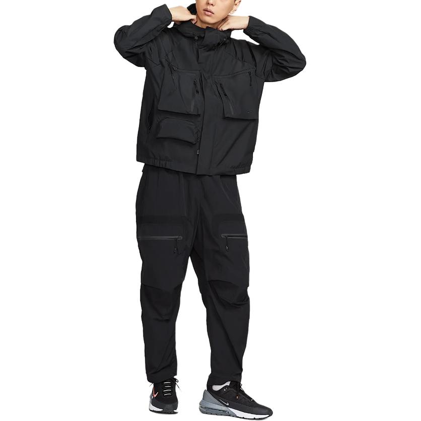 Nike Îmbrăcăminte sport Tehnologie Storm-FIT Jachetă ușoară la modă pentru bărbați Jachetă Neagră HJ2945010