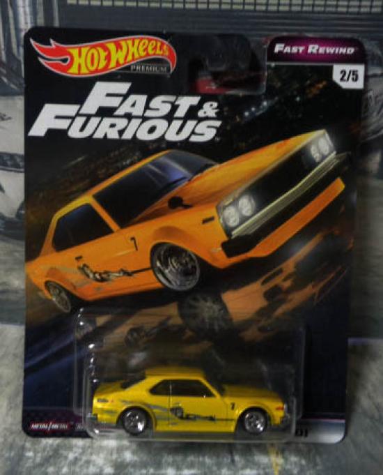 Hot Wheels Premium Nissan Skyline C210 FAST FURIOUS Nissan Skyline C210 & / Am