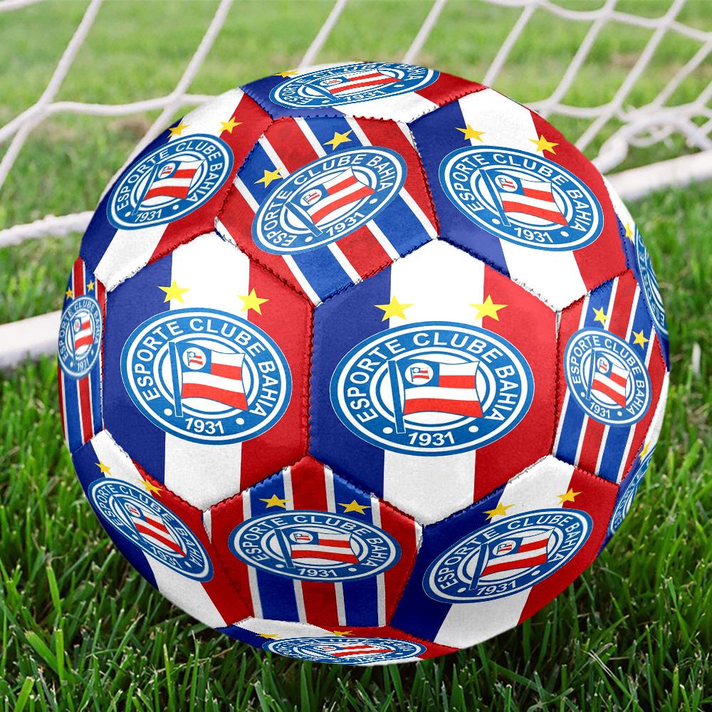 Ba-hia Sports Club Emblem Printed Size 5 Soccer Balls, High-Quality, Anti-Slip, Protective Football, A Unique Gift , Birthdays, Christmas Gifts