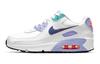 Air Max 90 SE 2 GS Weiß Dunkelviolett Staub CZ4500-100