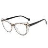  Retro TR90 Double Color Cat Eye Women Glasses Frame Fashion Pink Clear Anti-Blue Light Optical Men Eyewear Frame