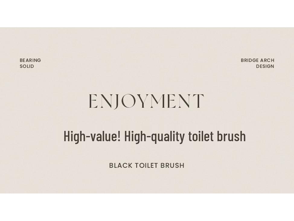 Wall-Mounted Bathroom Toilet Brush Set with Long Handle and Base - New Model for Efficient Cleaning