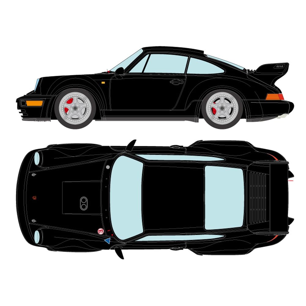 

MAKE UP VISION Porsche 911 Carrera RSR 1993 Черный Готовое изделие VM162J 1/43 (964) 3,8
