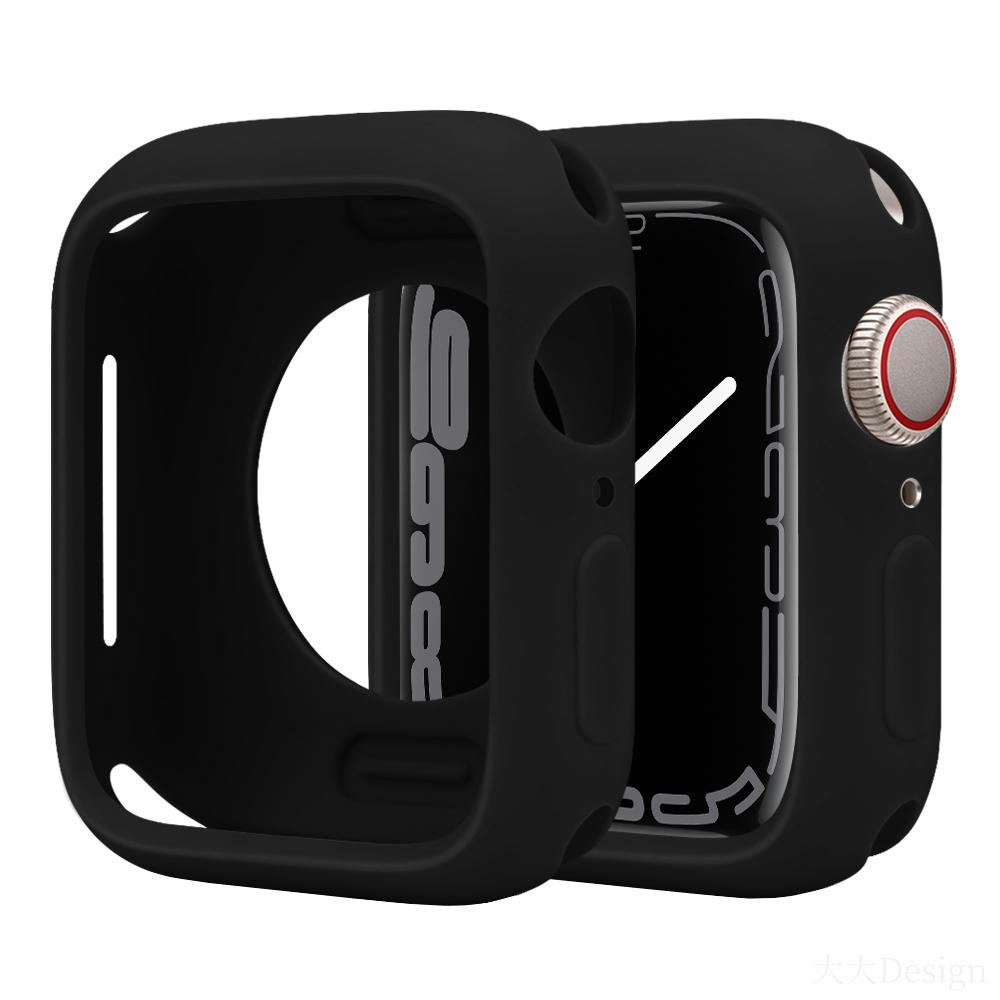 

Мягкий силиконовый чехол для Apple Watch Series8/7/6/5/4/3/SE, чехол для iWatch Slim, защитный бампер из ТПУ 38 мм, 40, 41 мм, 42, 44, 45 мм 45mm