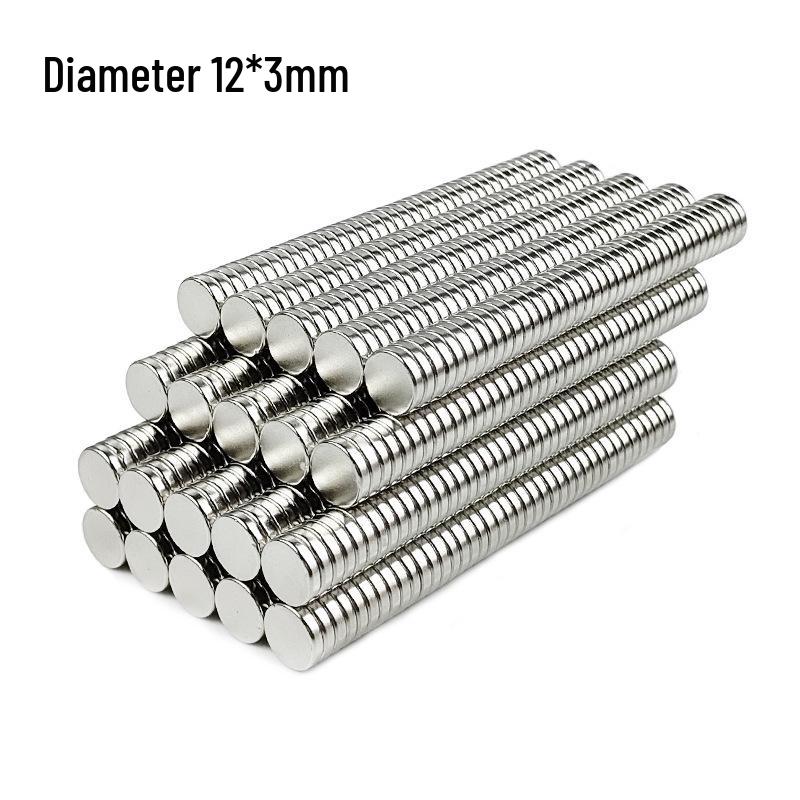 Neodymium Iron Boron Double-Sided Strong Suction Magnets for Fridges, Round and Square Shapes.