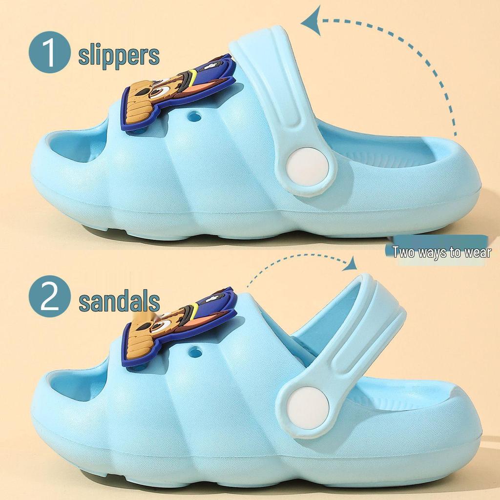 Paw Patrol Kids Crocs: 2026 Summer Slippers, Outdoor Beach Sandals for Boys & Girls