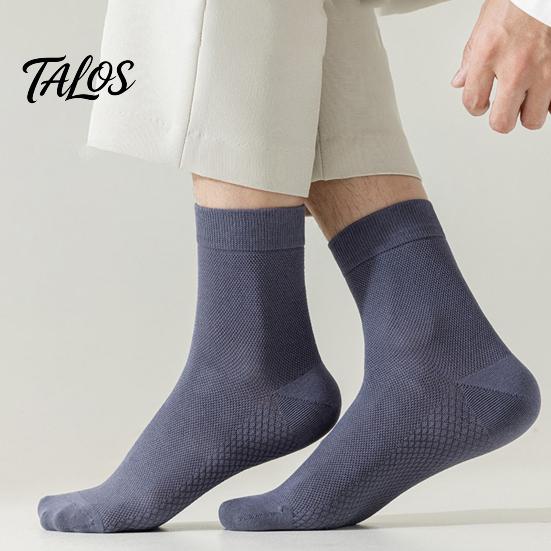 Performance Footwear Accessories Crew Socks for Men, Thin Breathable Athletic with Honeycomb Mesh Quick Dry Sports Moisture Wicking And Cooling, Solid