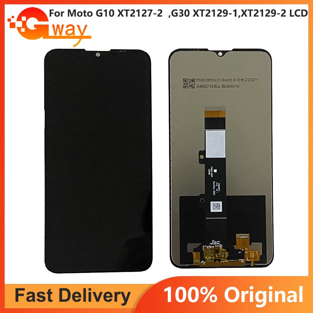 

LCD Screen and Digitizer Full Assembly For Moto G10 XT2127-2 Moto G20 XT2128-1, XT2128-2 Moto G30 XT2129-1, XT2129-2