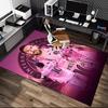 [Football Star Messi Printed Carpet] Non-slip Office Rug, Cozy Area Carprt for Living Room Use, Soft Home Sofa Chair Mat
