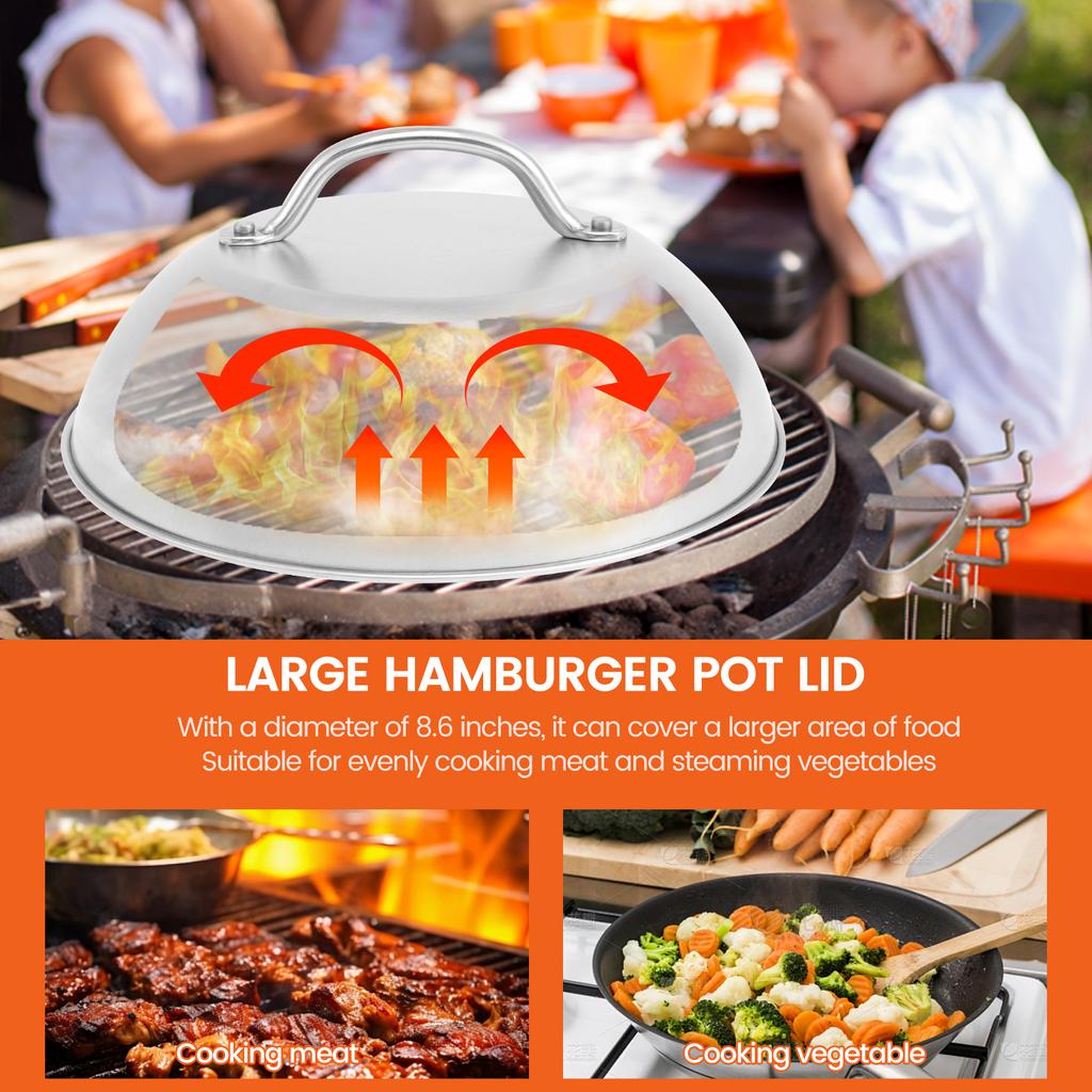 Burger Press Stainless Steel Smash Hamburger Presses Meat Mold Deli Meats Kitchen Accessories Patties Meat Masher Burger Making