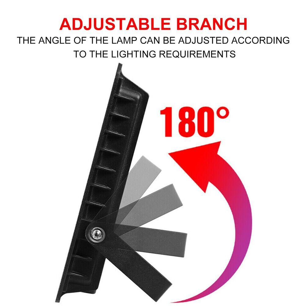 10W/30W/50W/100W RGB LED Flood Light Waterproof IP65 Outdoor Color Changing Spotlight for Outdoor Garden Party Stage Building