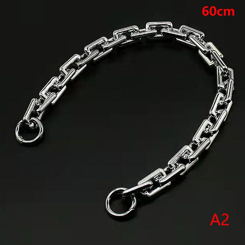 Silber Gold 40Cm 60Cm Acryl Geldbörsenkette Riemen Handtaschengriffe DIY Geldbörsen-Ersatzkette für Umhängetasche Handtaschen Riemen