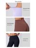 Peach High Waist Butt-Lifting Flare Yoga Pants for Women - Micro Flare, Skinny Fit, Long Length Fitness Pants