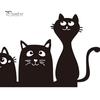 Door Frame Decoration Halloween Black Cat Topper Wooden Corner Decor Charming Theme Hone Office Festive