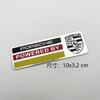 Car Styling 3D Aluminum Sticker Emblem Badge Decal Decoration For Porsche Cayenne Panamera Macan 718 911 918 944 Taycan Boxster IJCDF1