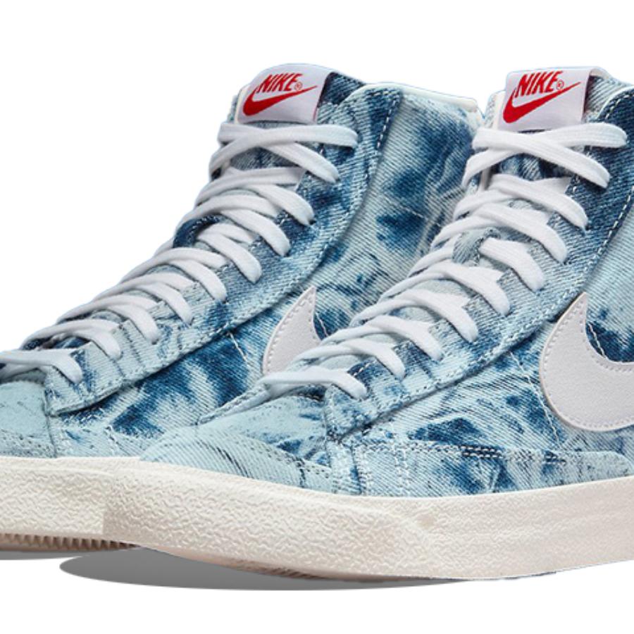 Nike Blazer Mid 77 Washed Denim Pack Women's Sneakers Skateboard Shoes    DV2182-900