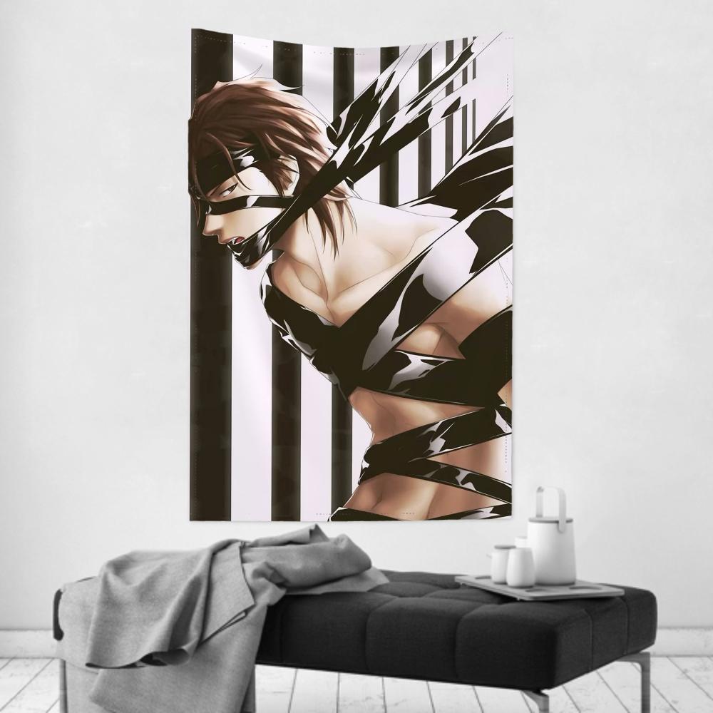 Sosuke Aizen Comics Bleach Tapestry Room Decor Wall Cloth Party Hanging Background Room Decor Baby Room
