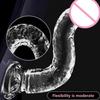 Realistic Jelly Shaped Masturbation Rods Made Of Food Grade Transparent Silicone For Adult Pleasure