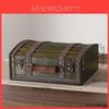 Vintage Wooden Portable Storage Box With Lid For Jewelry Collectibles And Personal Items