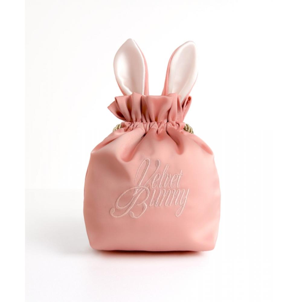 VelvetBunny [velvet Bunny] Bunny Pouch   Lovely Pink snow red