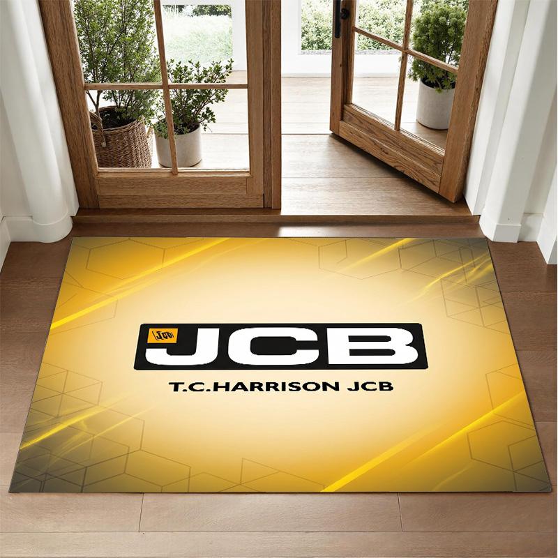 JCB Design Crystal Velvet Rug Soft Decorative Mat for Bedroom Entrance