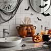 Fall Themed Home Accents Halloween Pumpkin Tissue Box Resin Decorative Facial Dispenser Container Creative Paper Towel Holder for Kitchen