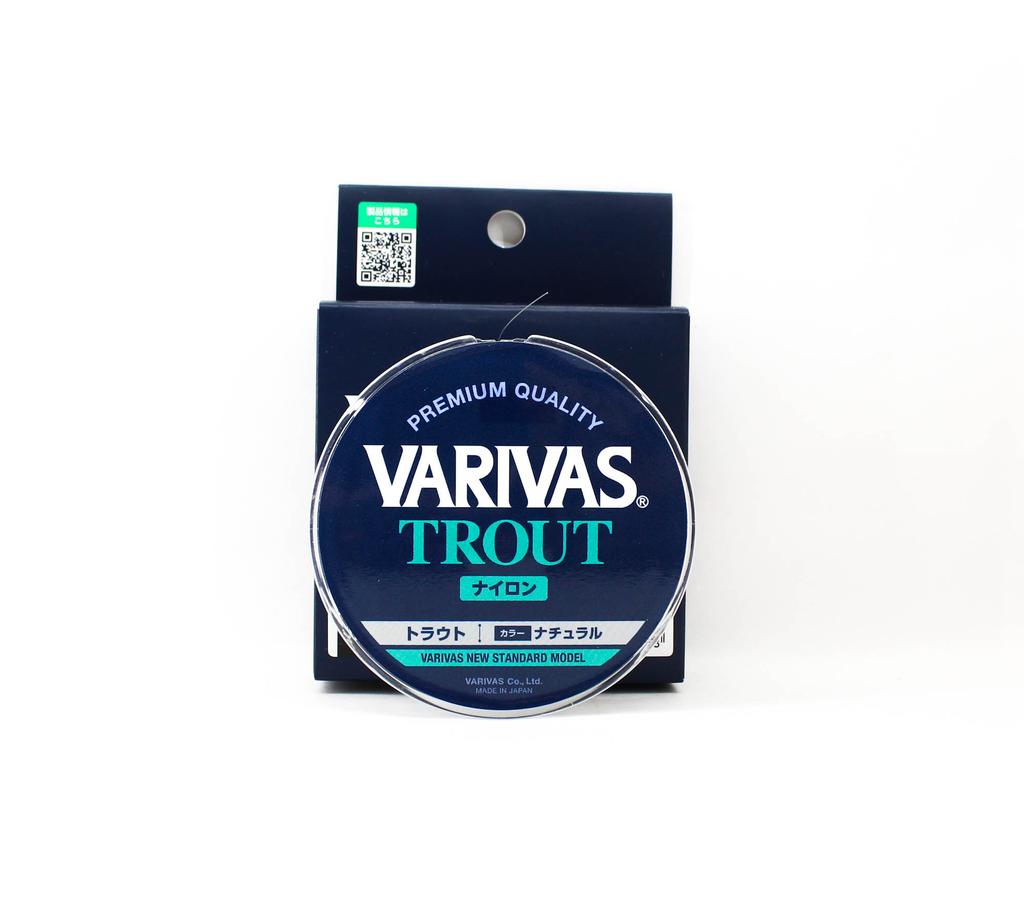 Varivas Nylonowa żyłka pstrągowa standardowa naturalna 100m 6lb (4098)
