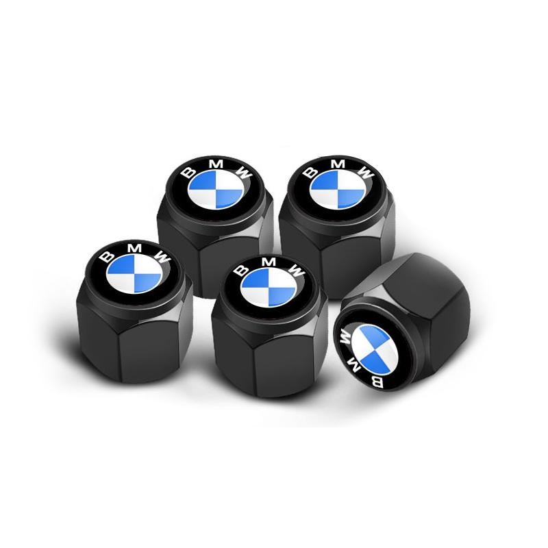 For BMW E30 E38 E39 E46 E60 E61 E90 X5 X6 E70 E83 F30 F32 Car Tire Valve Cap Metal Decoration Sticker Modification Accessories