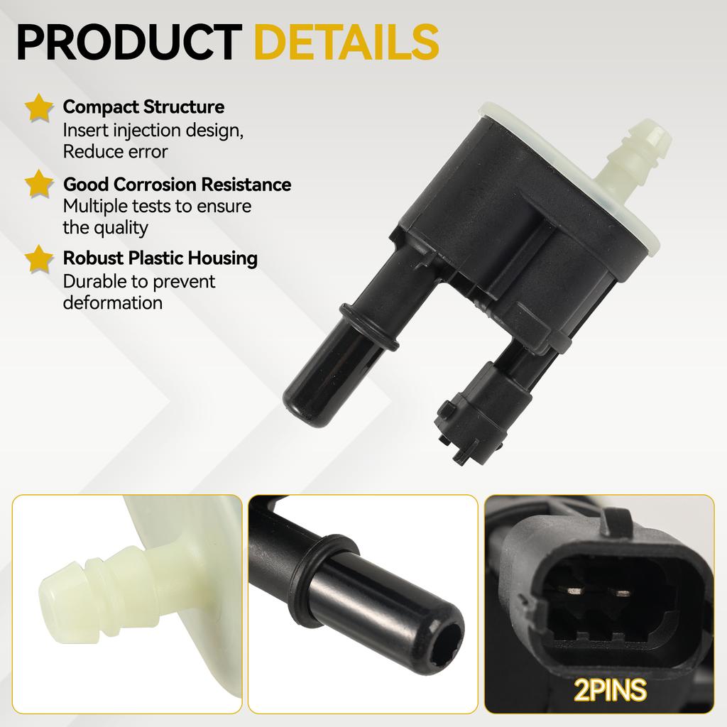 For Chrysler 200 300 Pacifica Dodge Durango Charger Jeep Cherokee Ram 1500 2500 Vapor Canister Purge Control Valve 4627694AA New