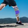 Summer Unisex Thin Ball Games Sports Kneecap Cycling Fitness Patella Protective Gear dark blue