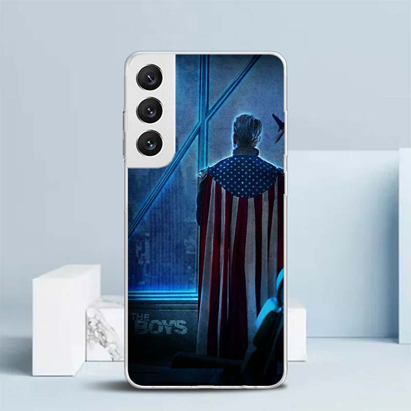 The Boys Homelander TV Soft Cover for Samsung Galaxy S25 Edge S26 S24 S23 Ultra Phone Case S22 S21 Plus S20 FE Print Pattern She