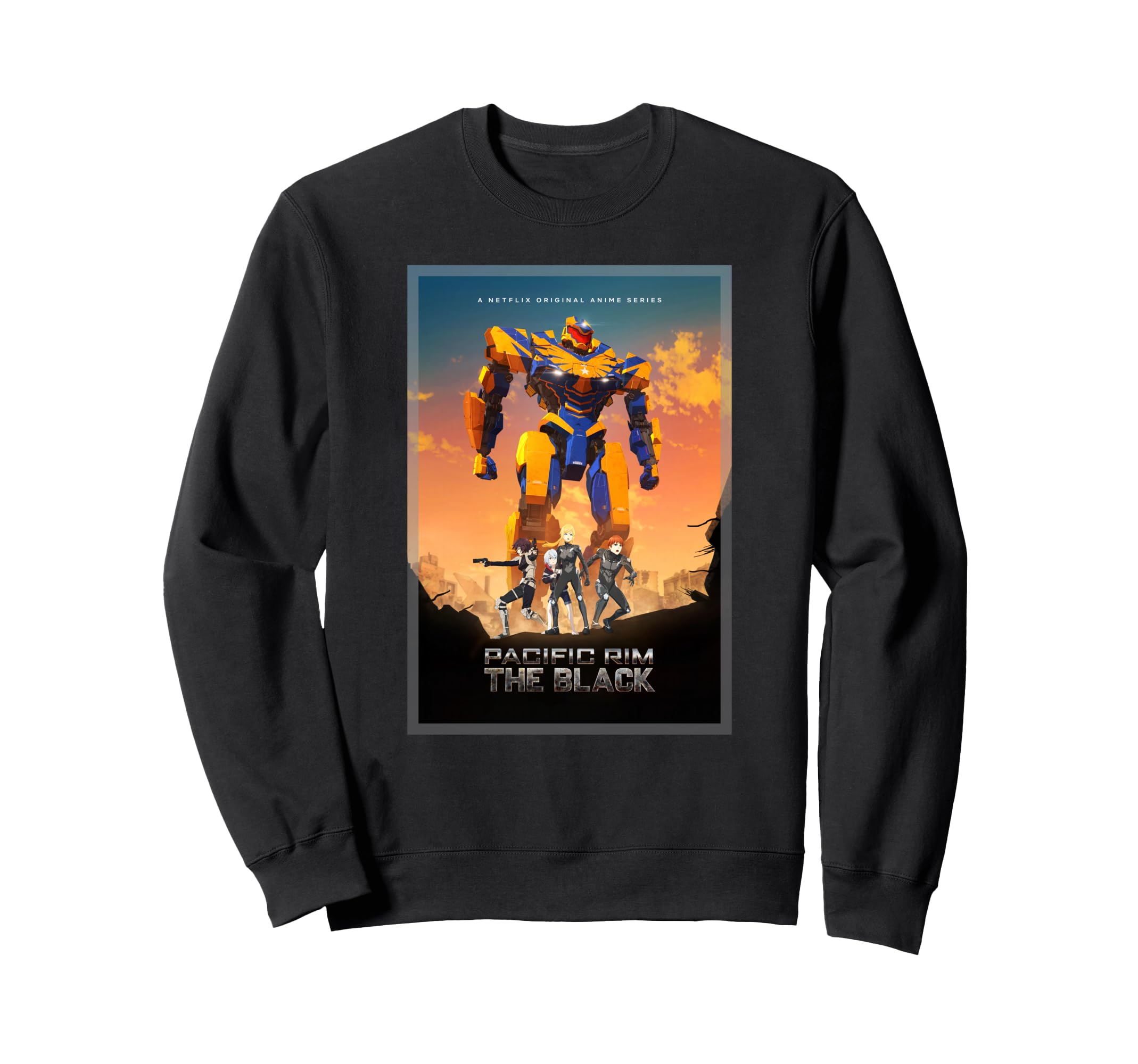 Pacific Rim The Black - Poster Sweatshirt