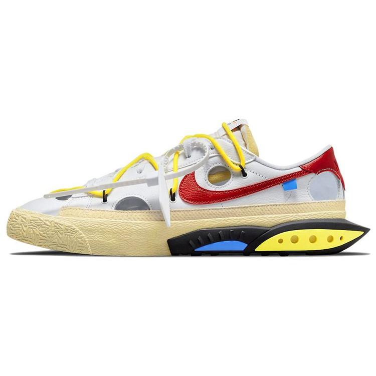 Nike x Off-White Blazer Low White University Red Men s DH7863-100 EU 36.5