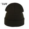 Outdoor Sports Winter Hat Unisex Solid Color Knit Beanies, Classic Slouchy Skull Cap for Winter, Knitted Casual Warm Headwear Men Women, Soft Thermal