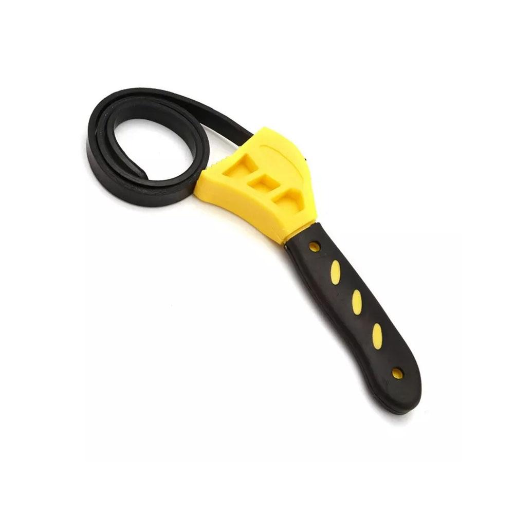 

6-дюймовый регулируемый ленточный ключ, пластиковая многофункциональная открывалка для бутылок, универсальный инструмент для ремонта фильтров автомобиля
