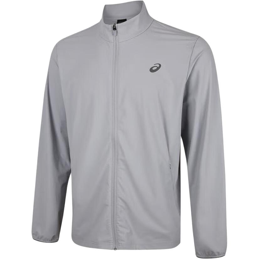 ASICS Jackets Men s Gray Stand Collar Moderate Other 2031F362-020 2XL