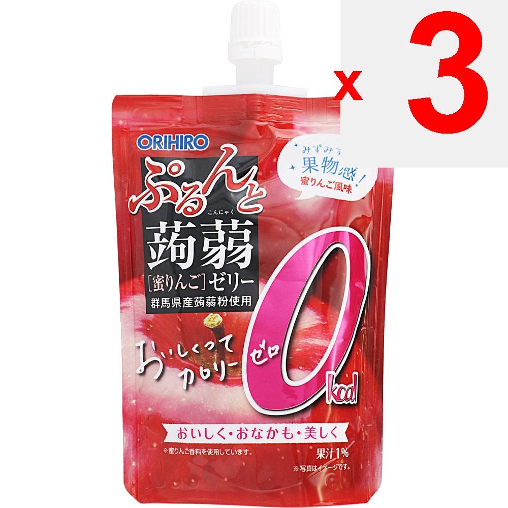 Orihiro Plundry Purun Konnyaku Jelly Pluffy Konjac Jelly Standing Zero Calorie Honey Apple 130g Other (check Locks, Tongue Cleaners, Etc.) Other (chec