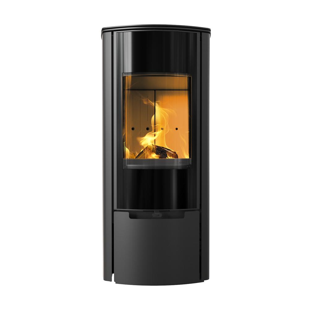 Wood burning steel stove KRATKI ENYO-R Ø 150 8 kW