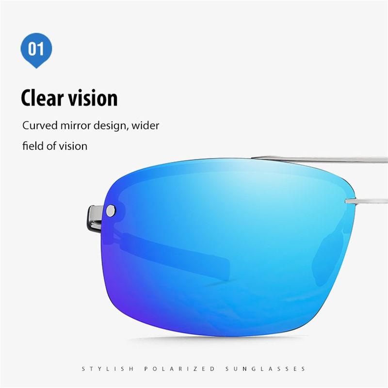 Fashion Polarized Sunglasses for Women Men Unisex Outdoor Sports Fishing Driving Glasses UV400 Anti Glare Eyeglasses GZW