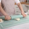 Non-Stick Silicone Rolling Pin Kitchen Wooden Handles for Baking Handle Rolling Pin Dumpling SkinPressing Flour Stick BakingTool