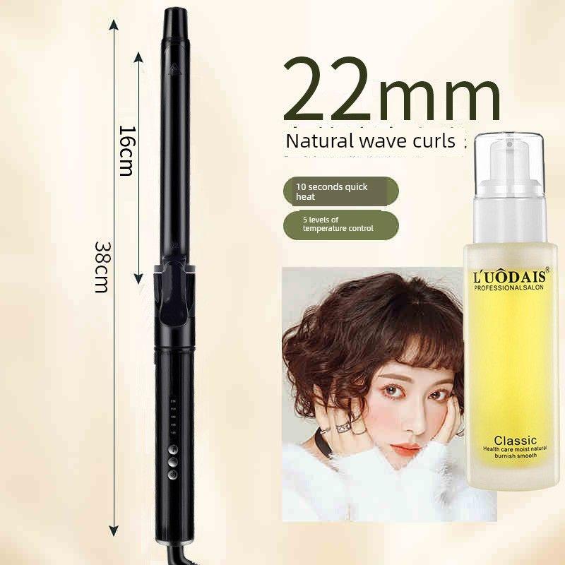 

CKP Hair Curler Special Rotatable 38mm28 Large Roll for Makeup Artist Small Curls Studio Barber Shop Electric Hair Curler 32 22mm (Small Roll)--Free Hair Care Essential Oil